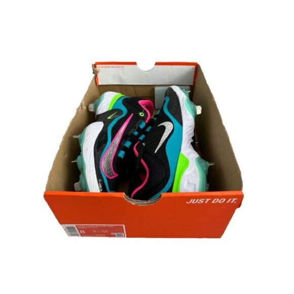 Nike DJ6521-002 Alpha Huarache Elite 4 Low NRG Baseball Cleats ( 8 ) - Picture 2 of 8